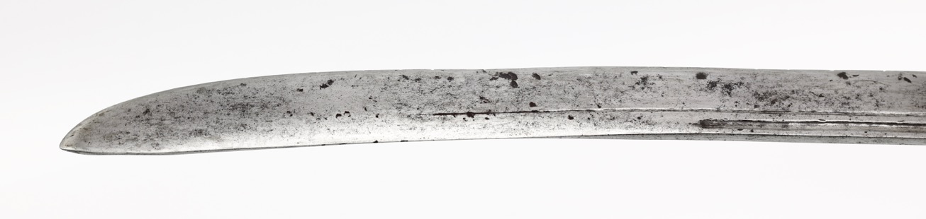 A classic Chinese iron mounted saber