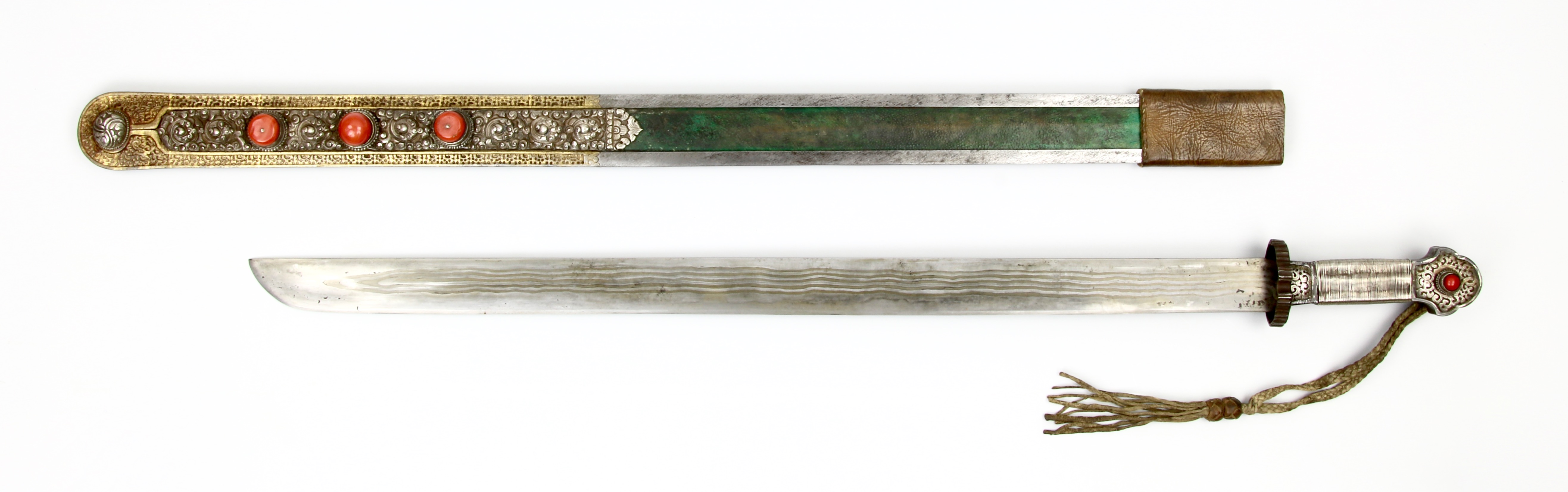 A Tibetan single edged sword, or dpa'dam