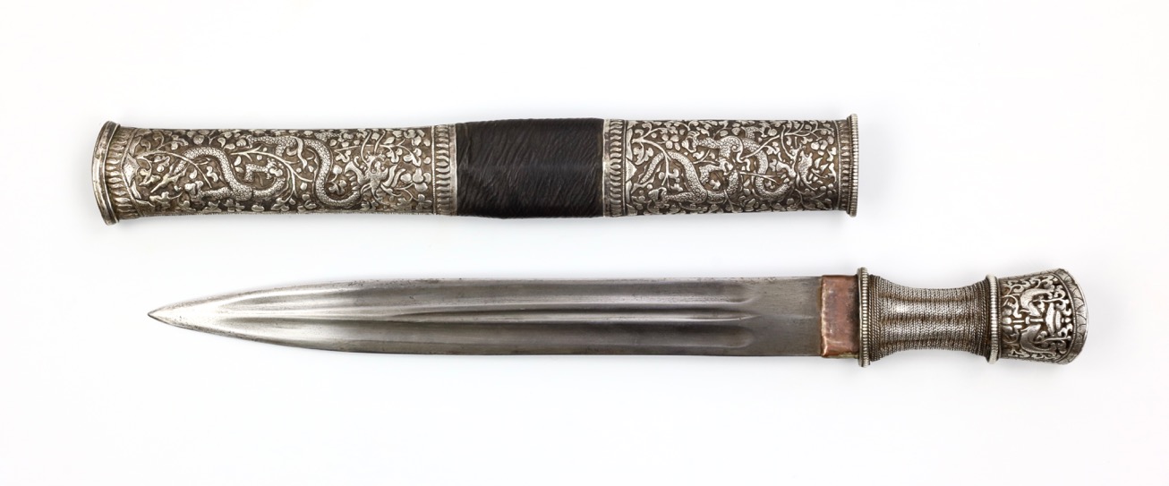 Double edged Bhutanese dagger