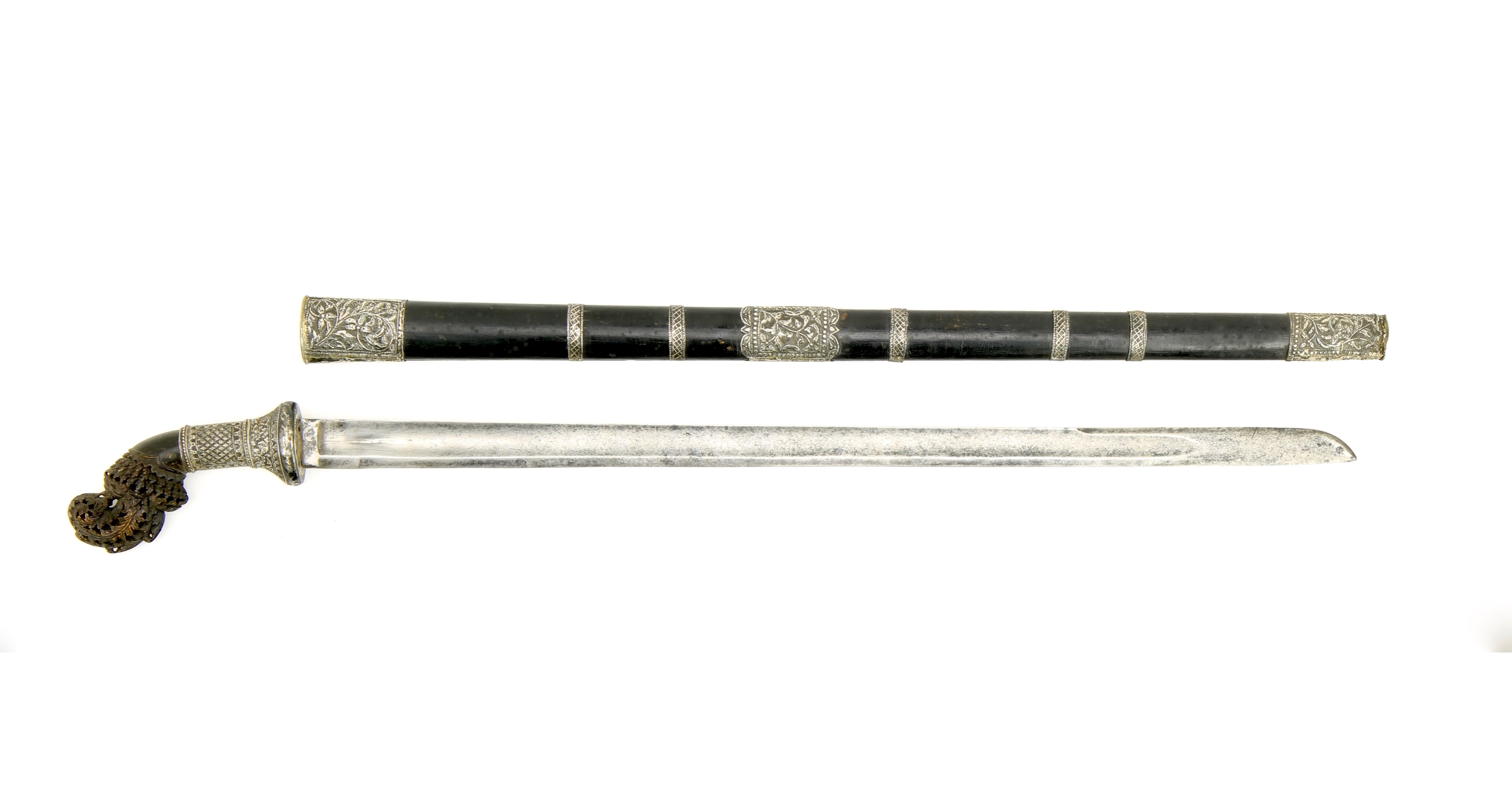 Palembang sword with European blade