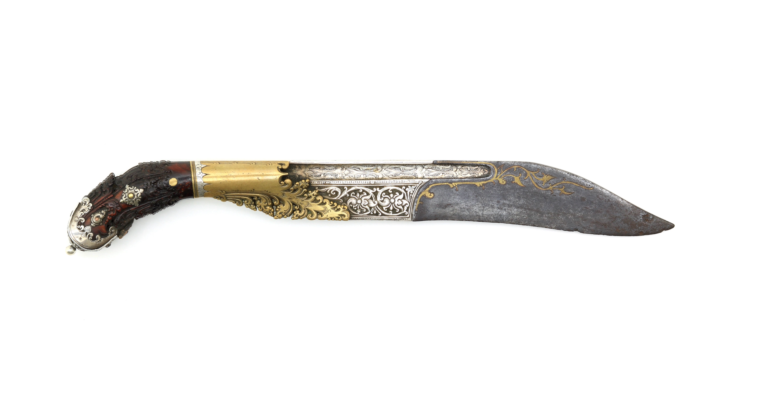 Sinhalese coral hilted knife