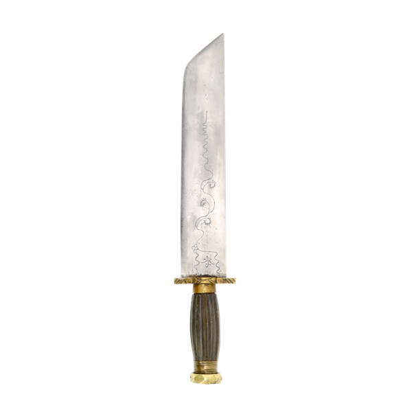 Broad Vietnamese fighting knife