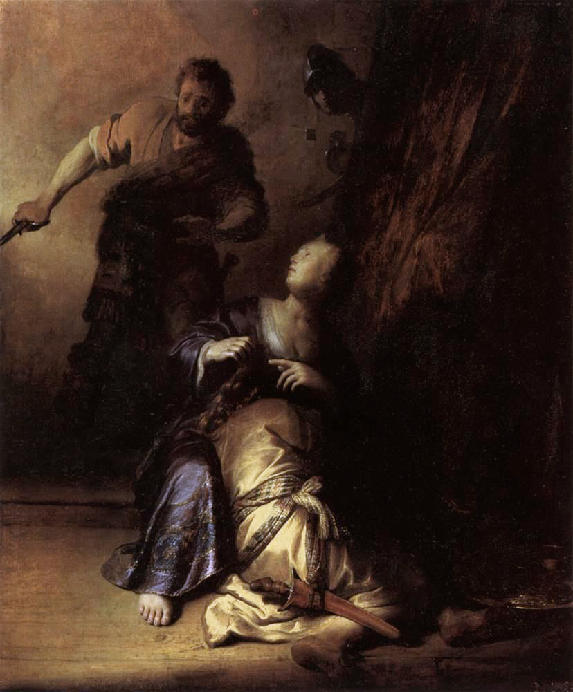 Rembrandt Samson and Delilah
