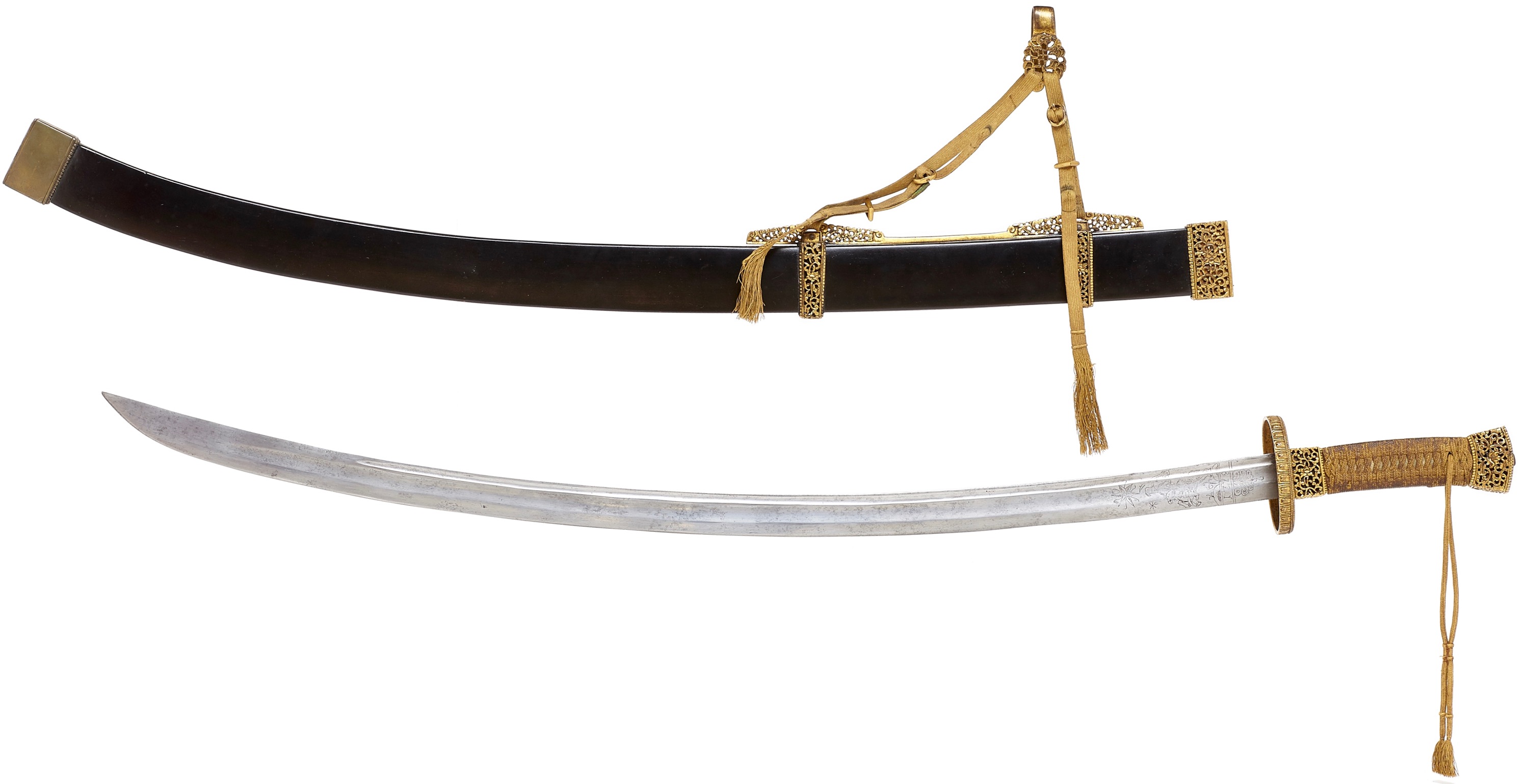 18th century loukong saber