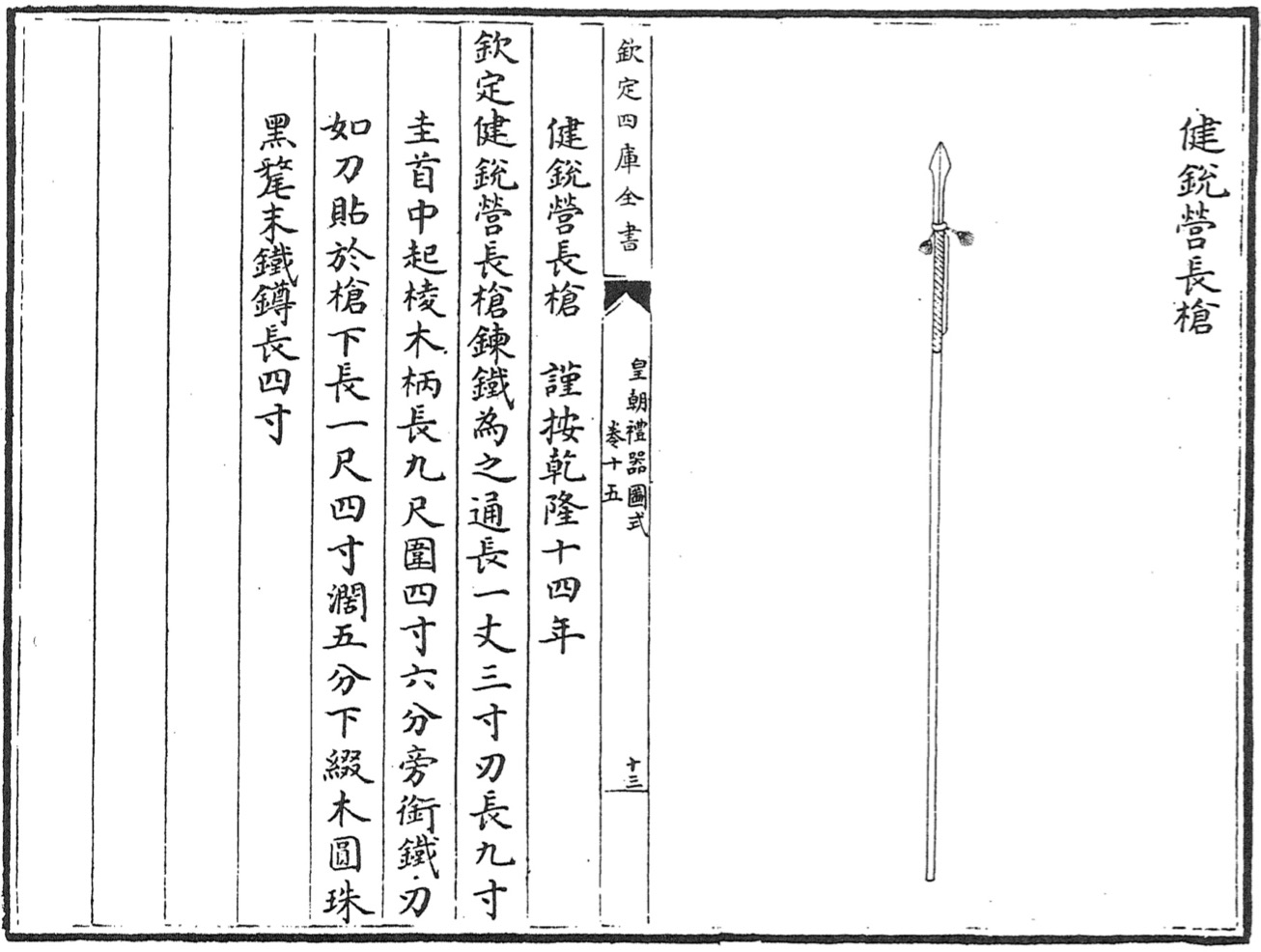 Jianruiying long spear