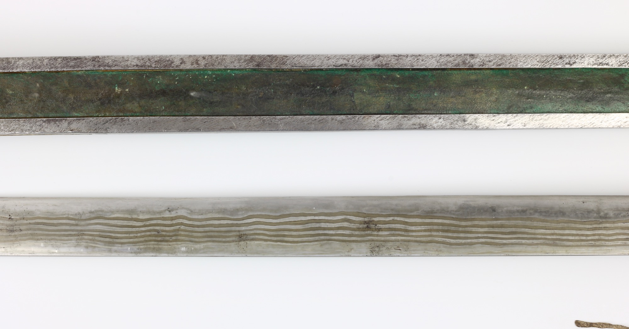 Tibetan sword reverse side