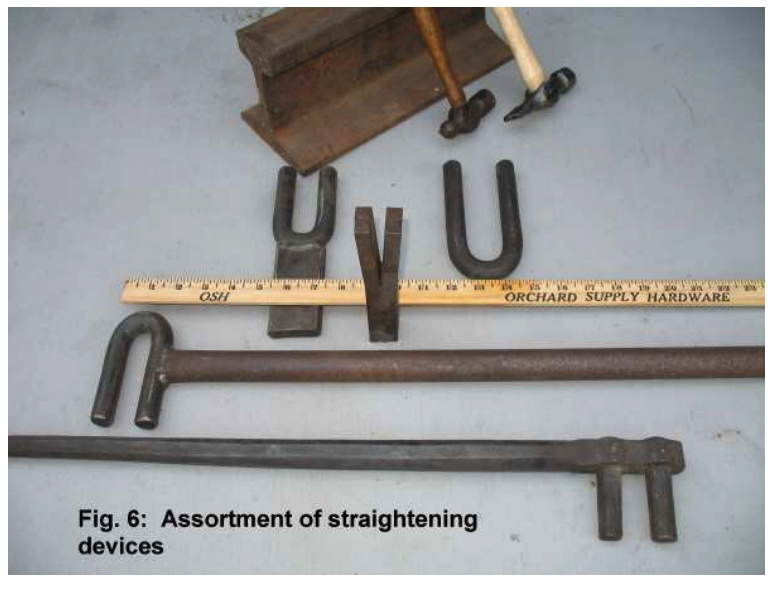 Various straightening tools