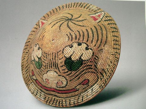 Chinese rattan shield in Palace Museum collection