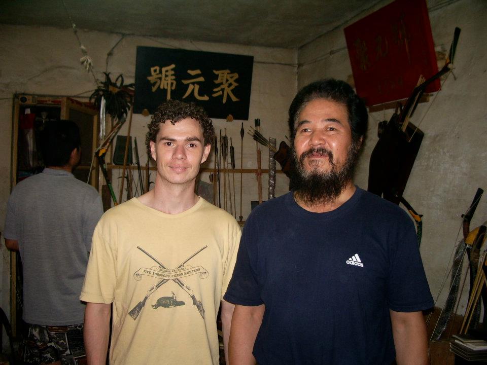 Peter Dekker at Ju Yuan Hao with Yang Fuxi