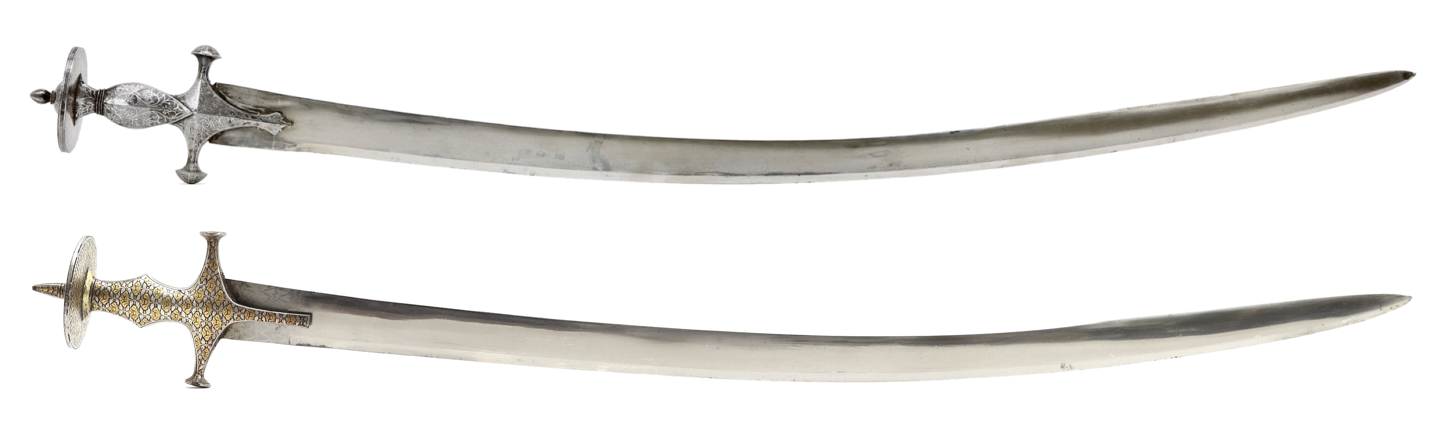 Two sirohi swords
