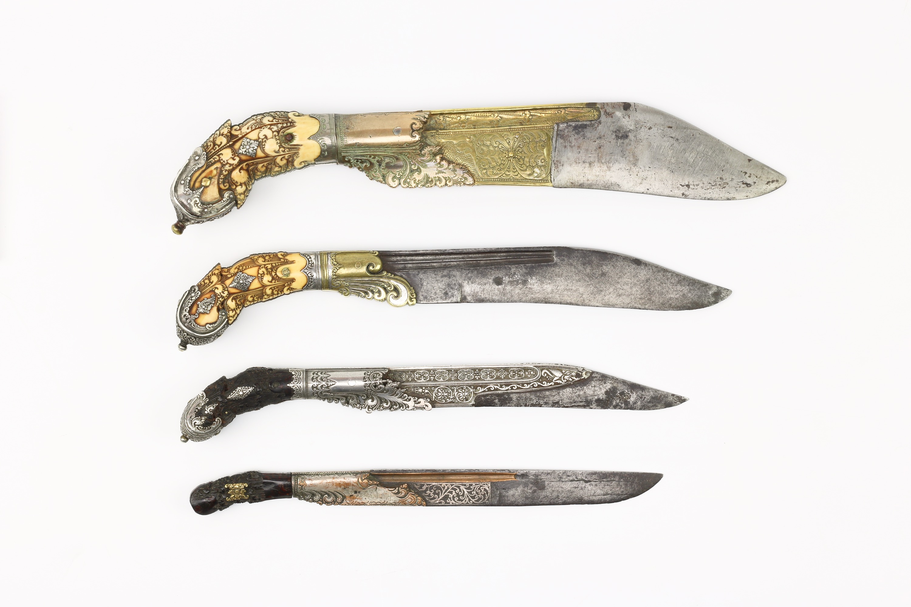 Various Sinhalese knives
