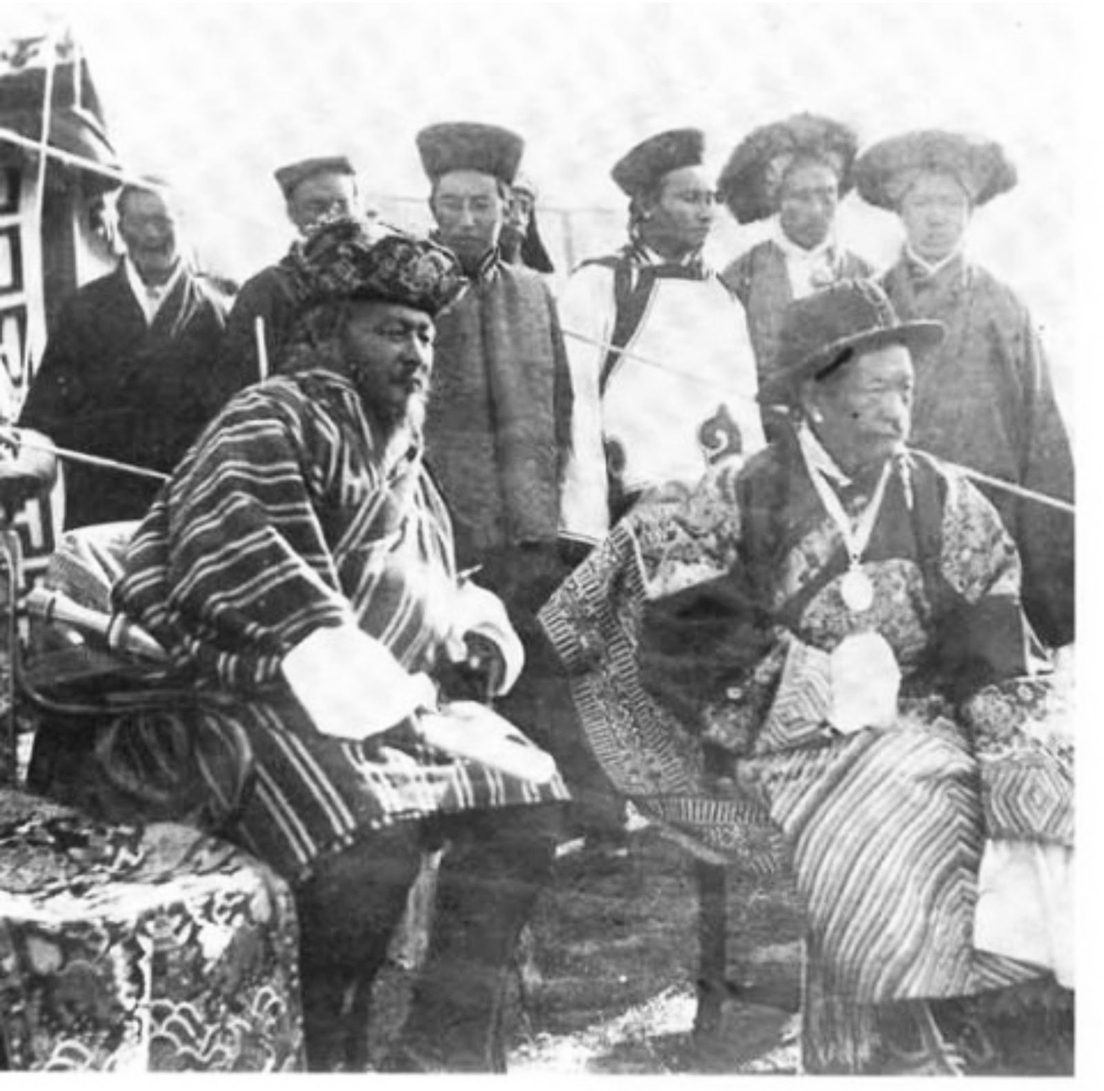 Sir Ugyen Wangchuck in Tibet