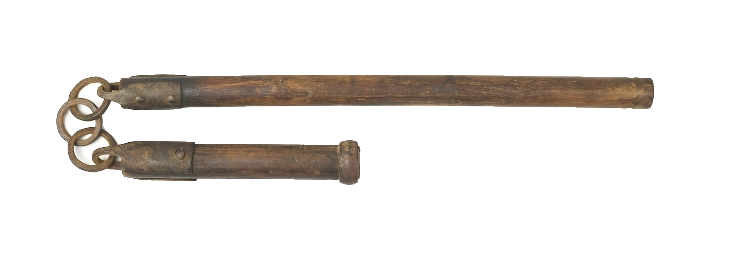 Antique Chinese war flail