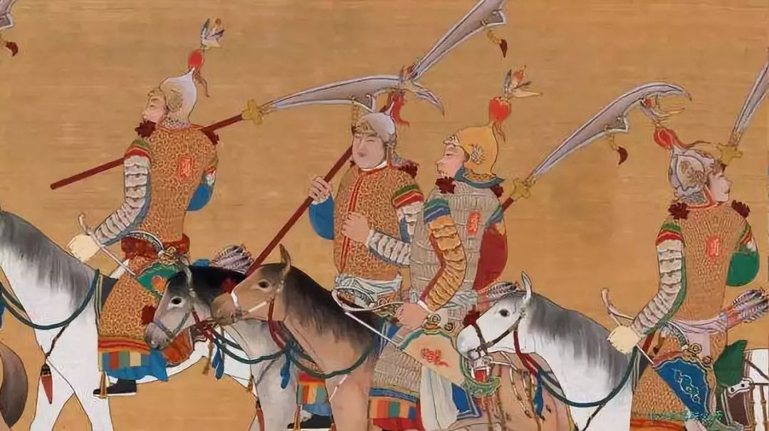 Ming soldiers with yanyuedao