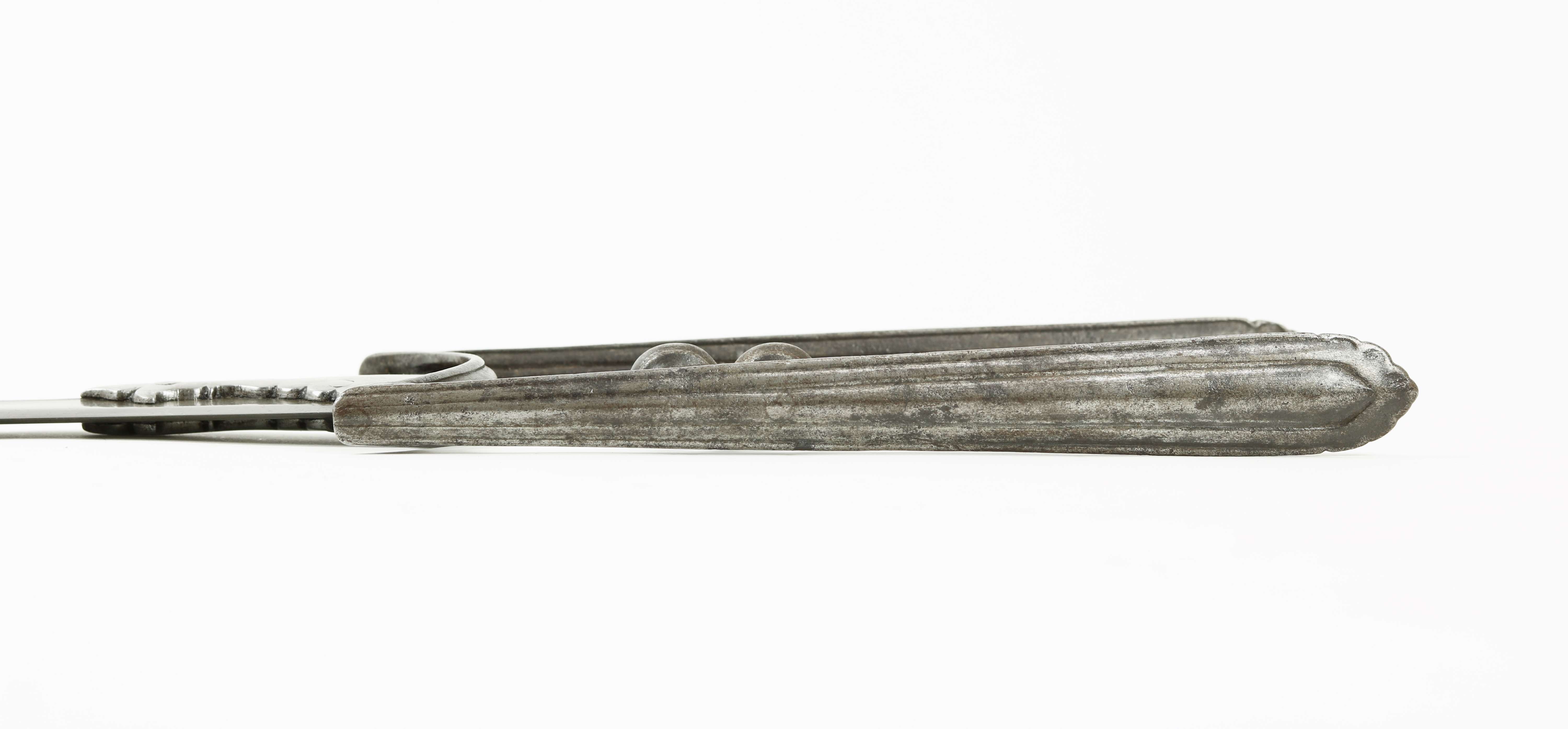 17th century South Indian katar with curved blade