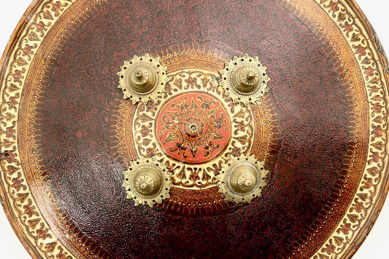 Indian dhal shield by Bhagvan Khoosal