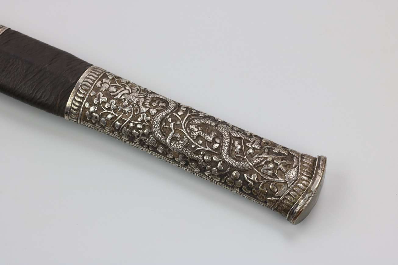 Double-edged Bhutanese dagger