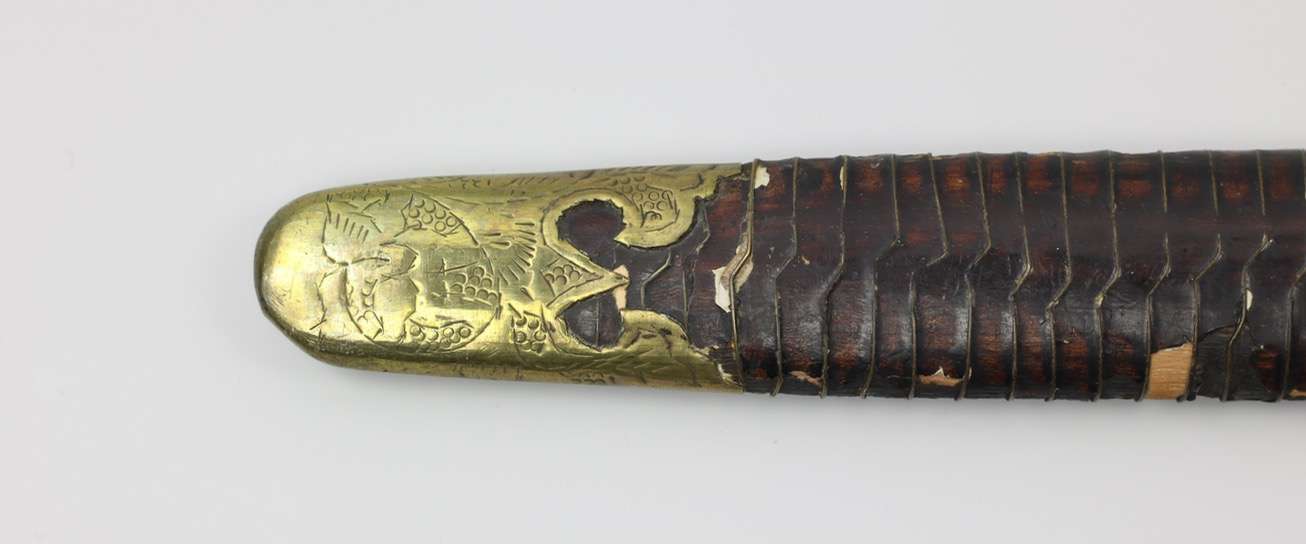 Antique Chinese practice sword