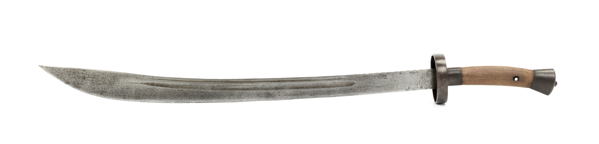  Chinese oxtail saber with Guangxu reign mark