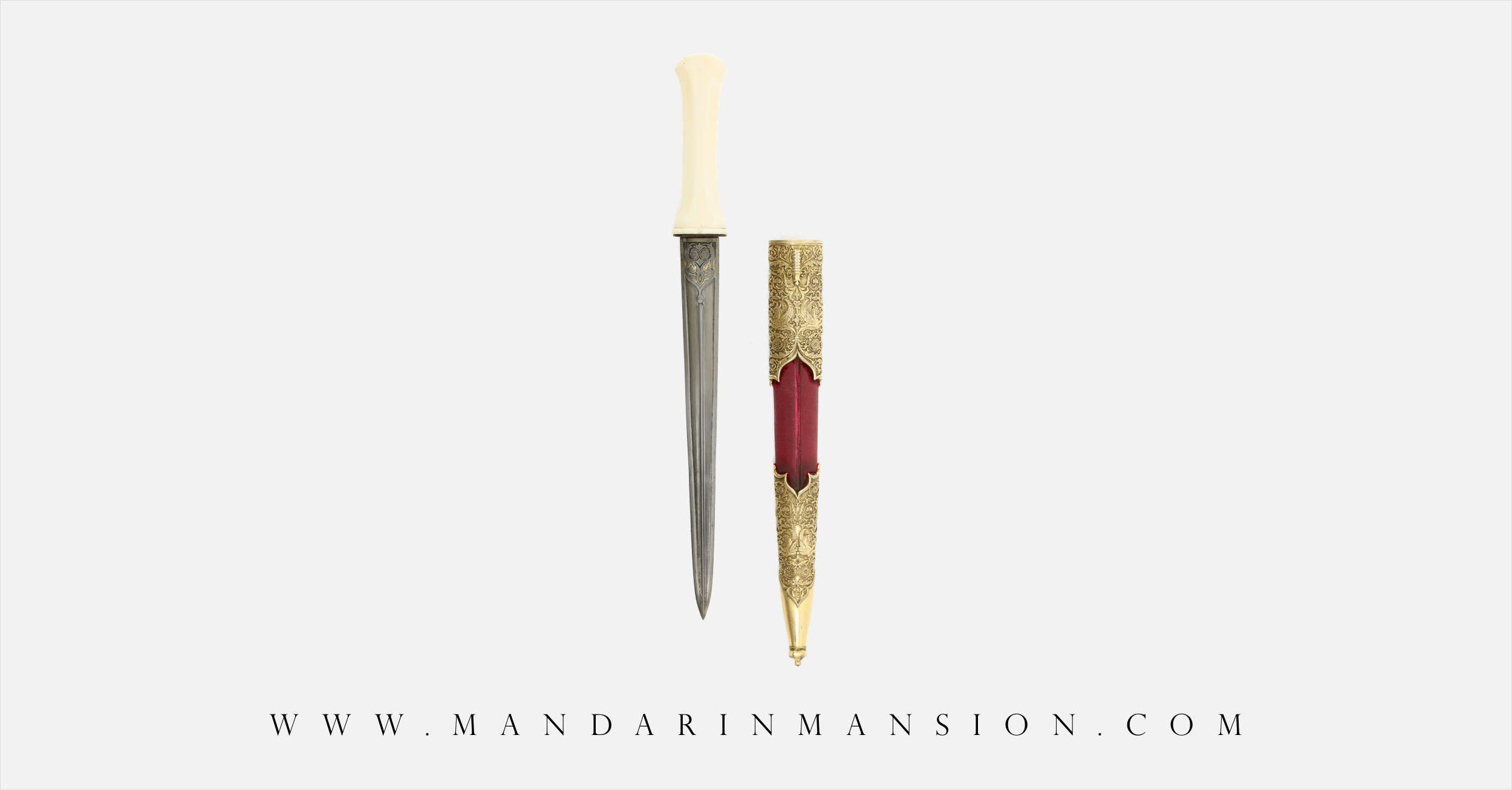 Ottoman dagger with renaissance decoration