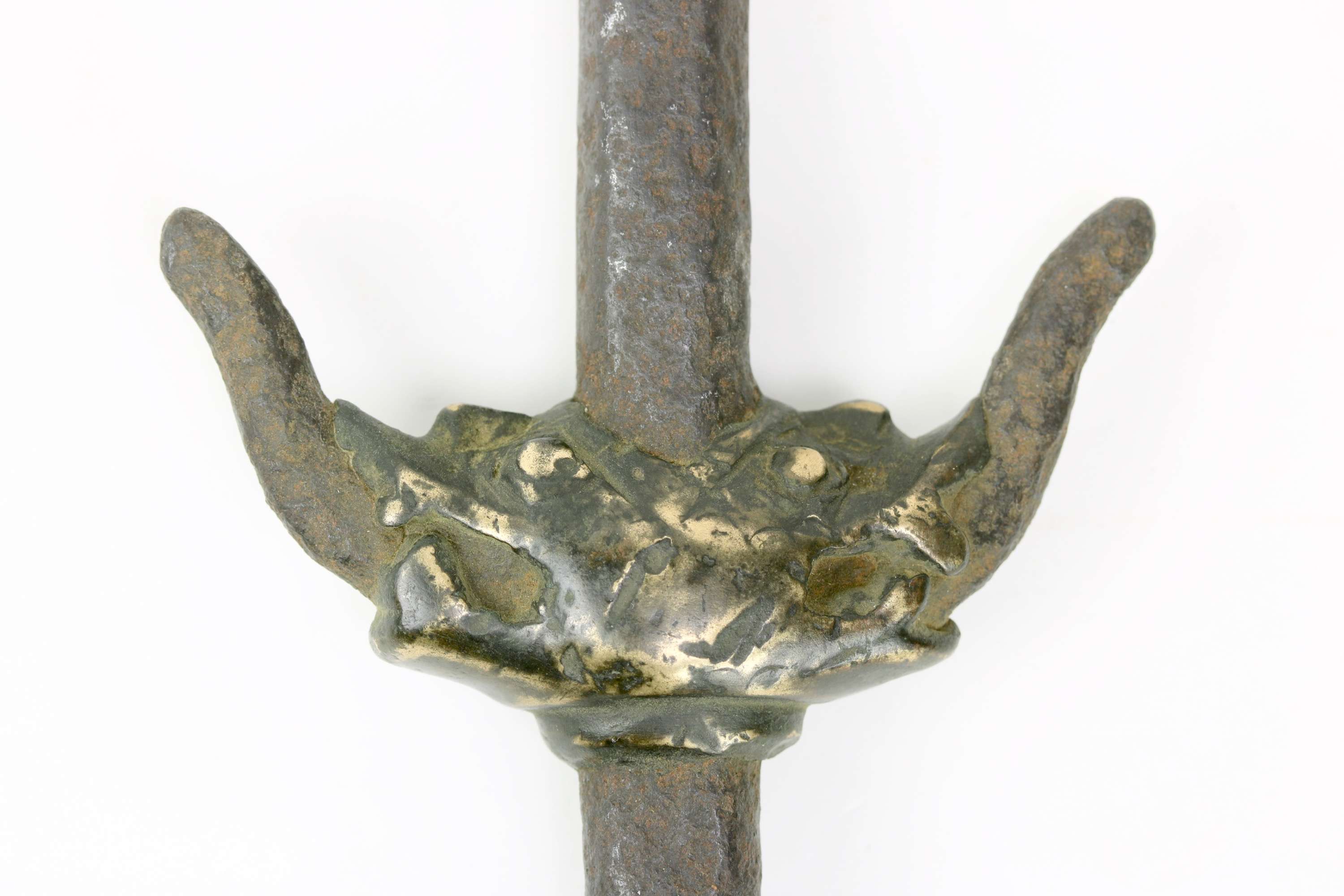 Chinese iron forked mace