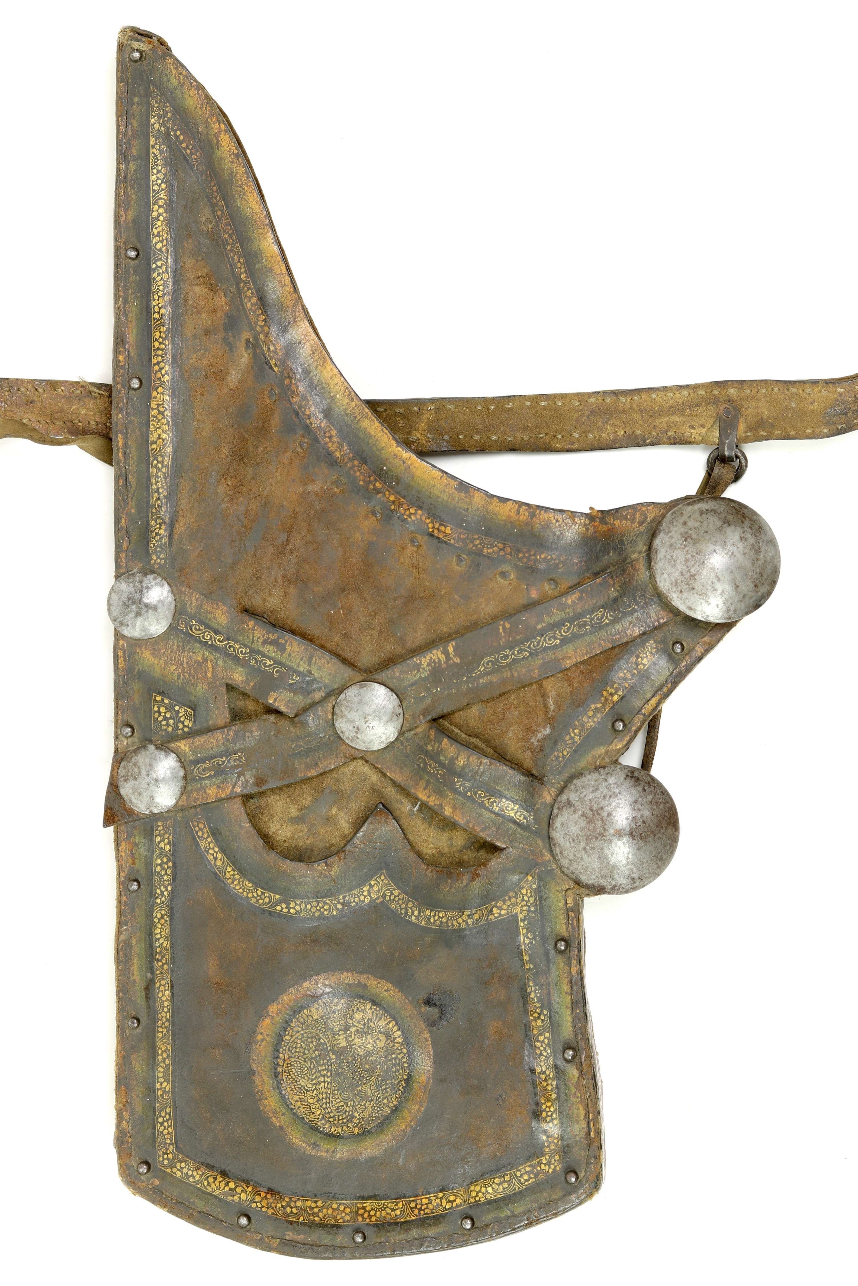 Tibetan or Mongolian quiver with belt