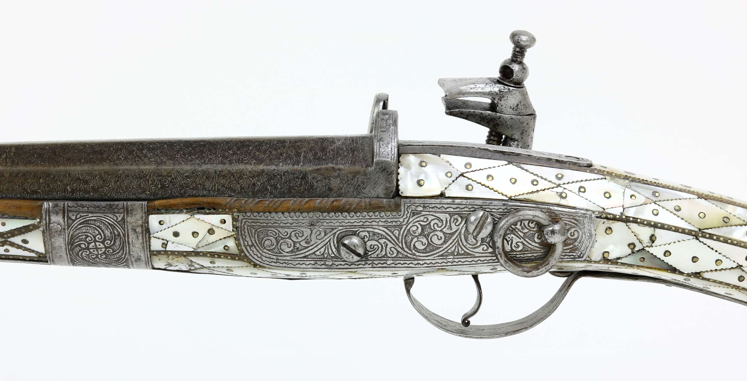 A fine dzeferdar miquelet rifle