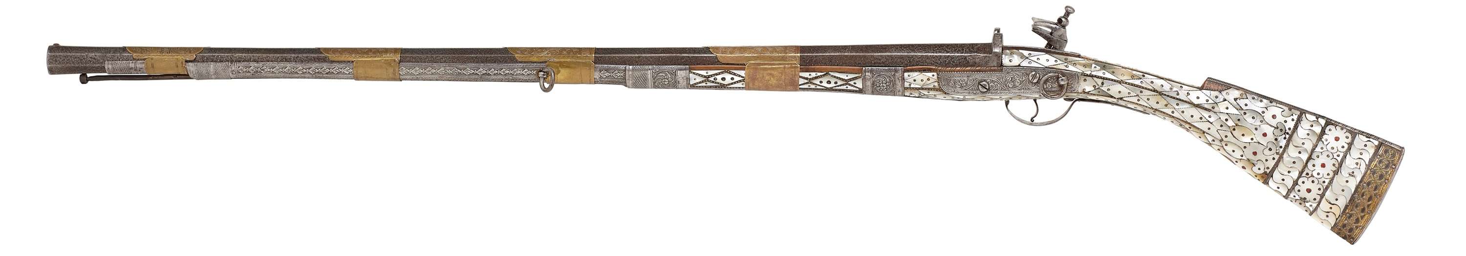 A fine dzeferdar miquelet rifle