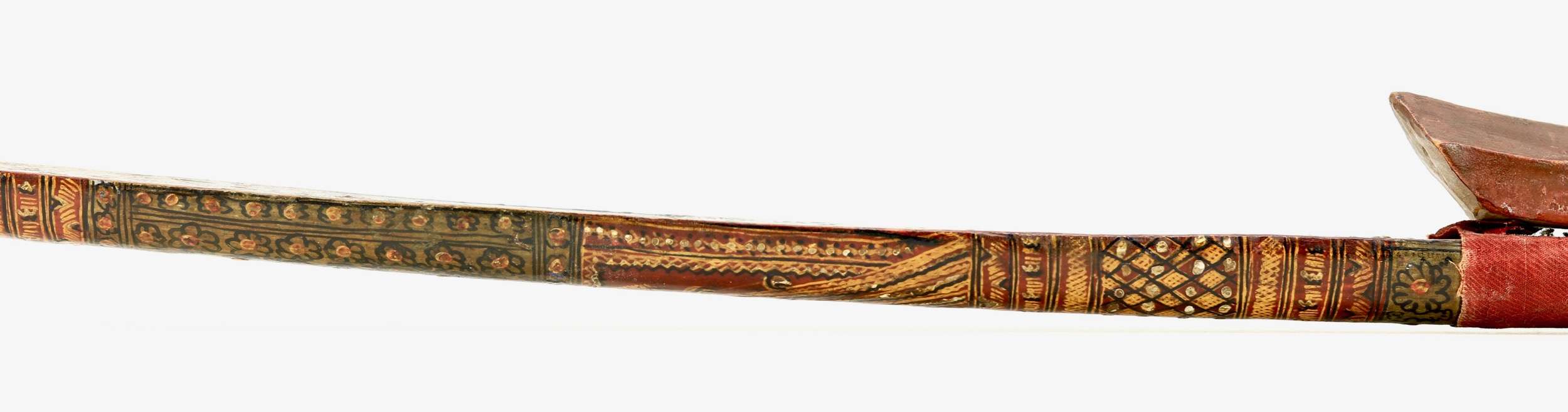 Sinew backed bow from Kashmir