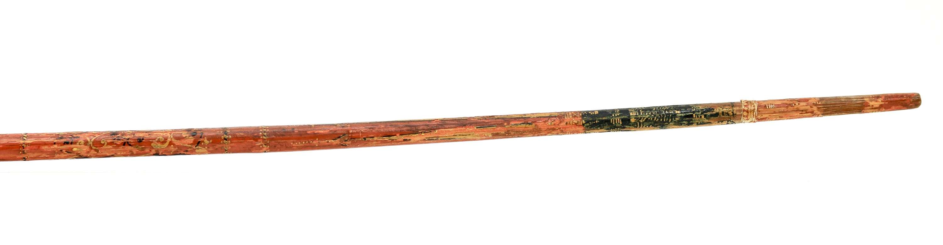 Lacquered bow from Sri Lanka