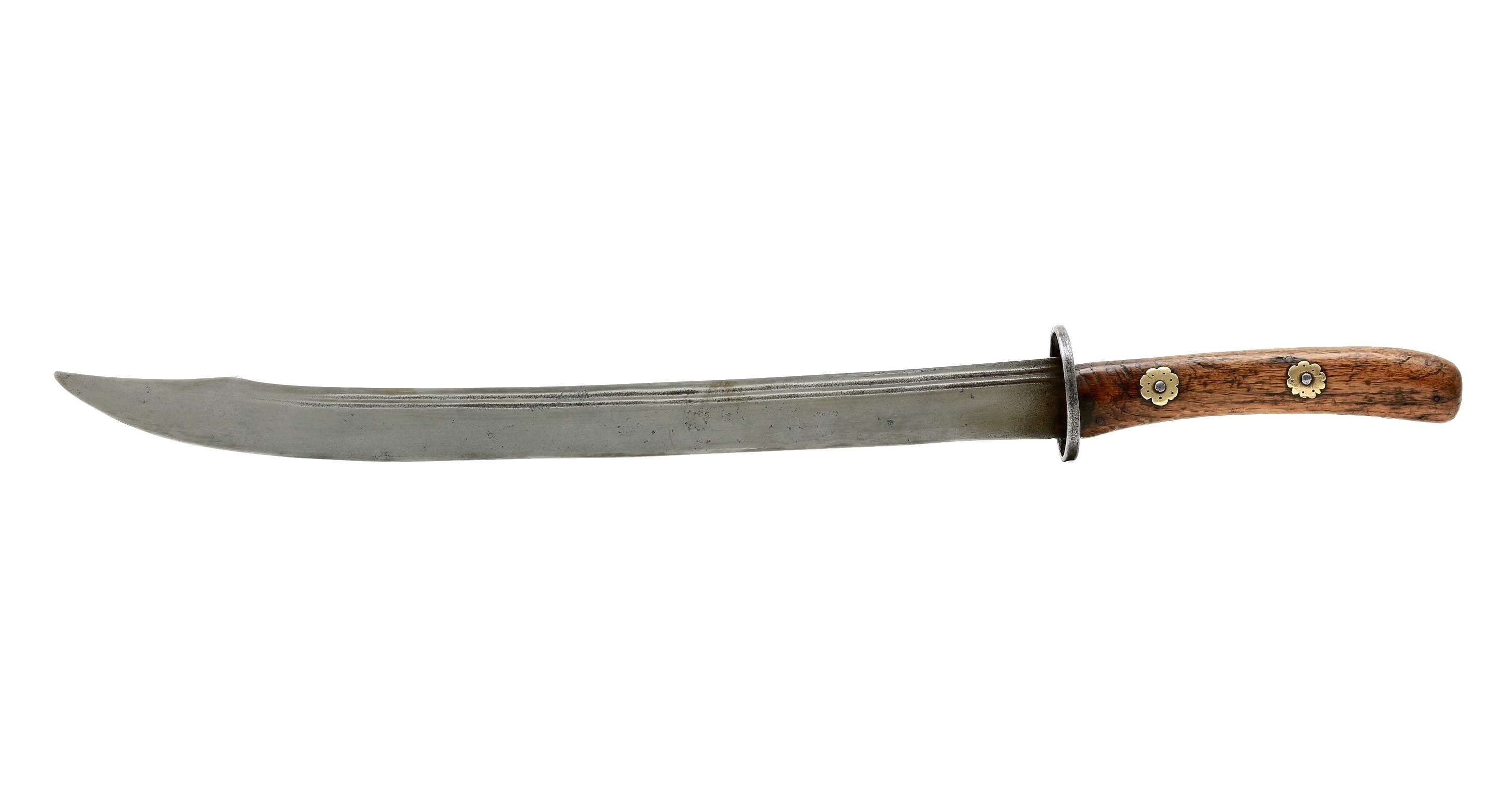 Chinese military blade with custom local grip