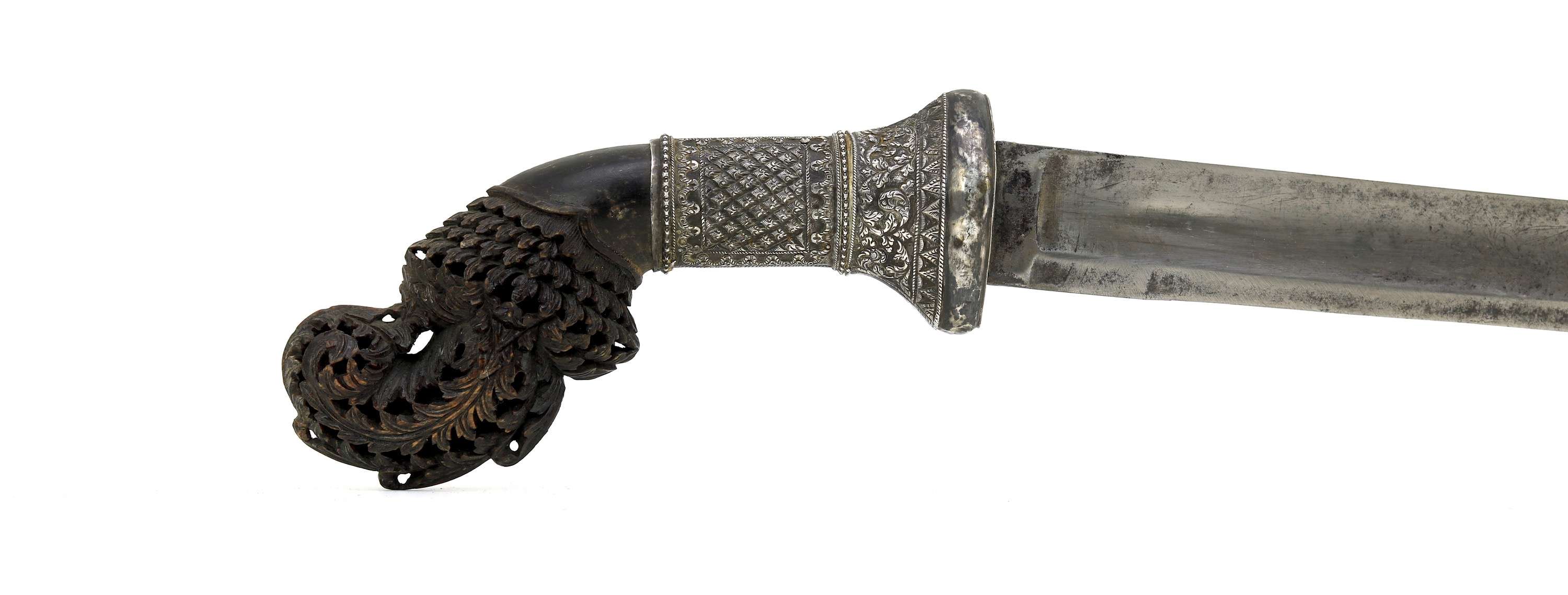 British 1796 heavy cavalry sword with Sumatran Palembang style hilt