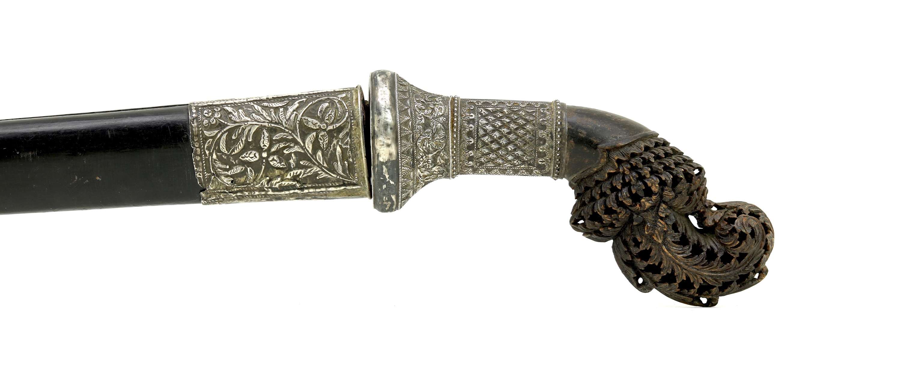 British 1796 heavy cavalry sword with Sumatran Palembang style hilt