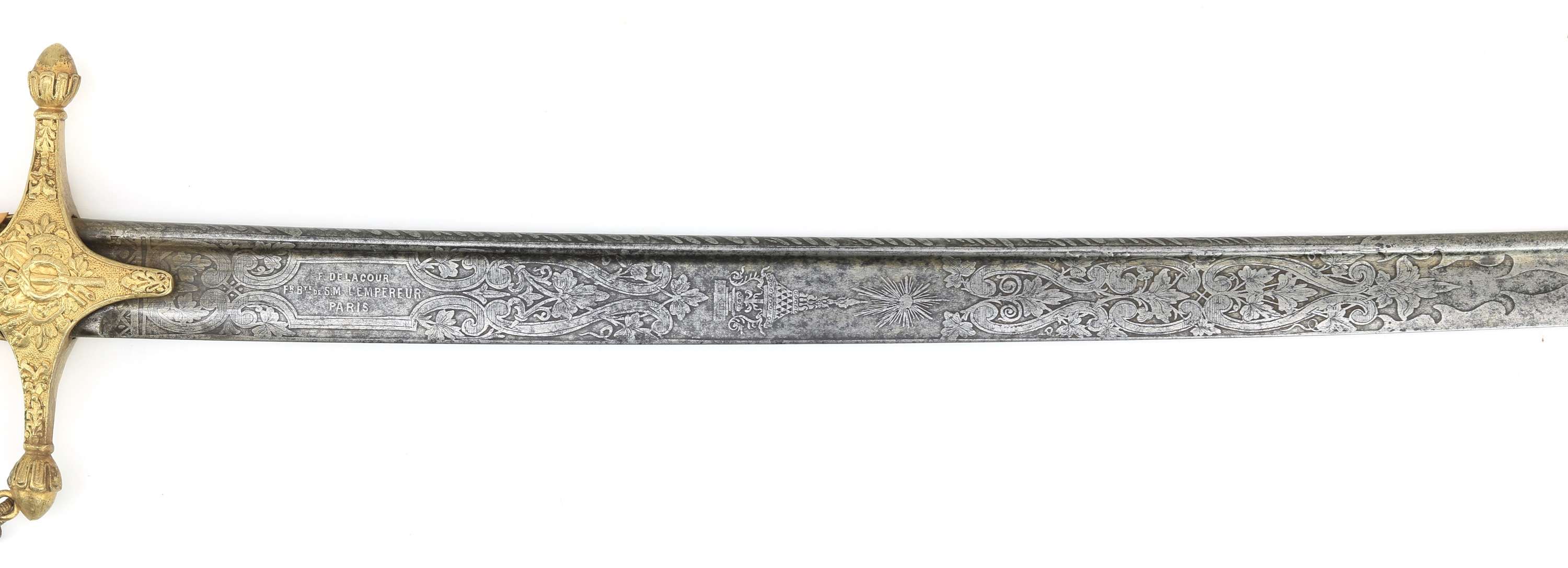Siamese/French saber for King Mongkut the Great