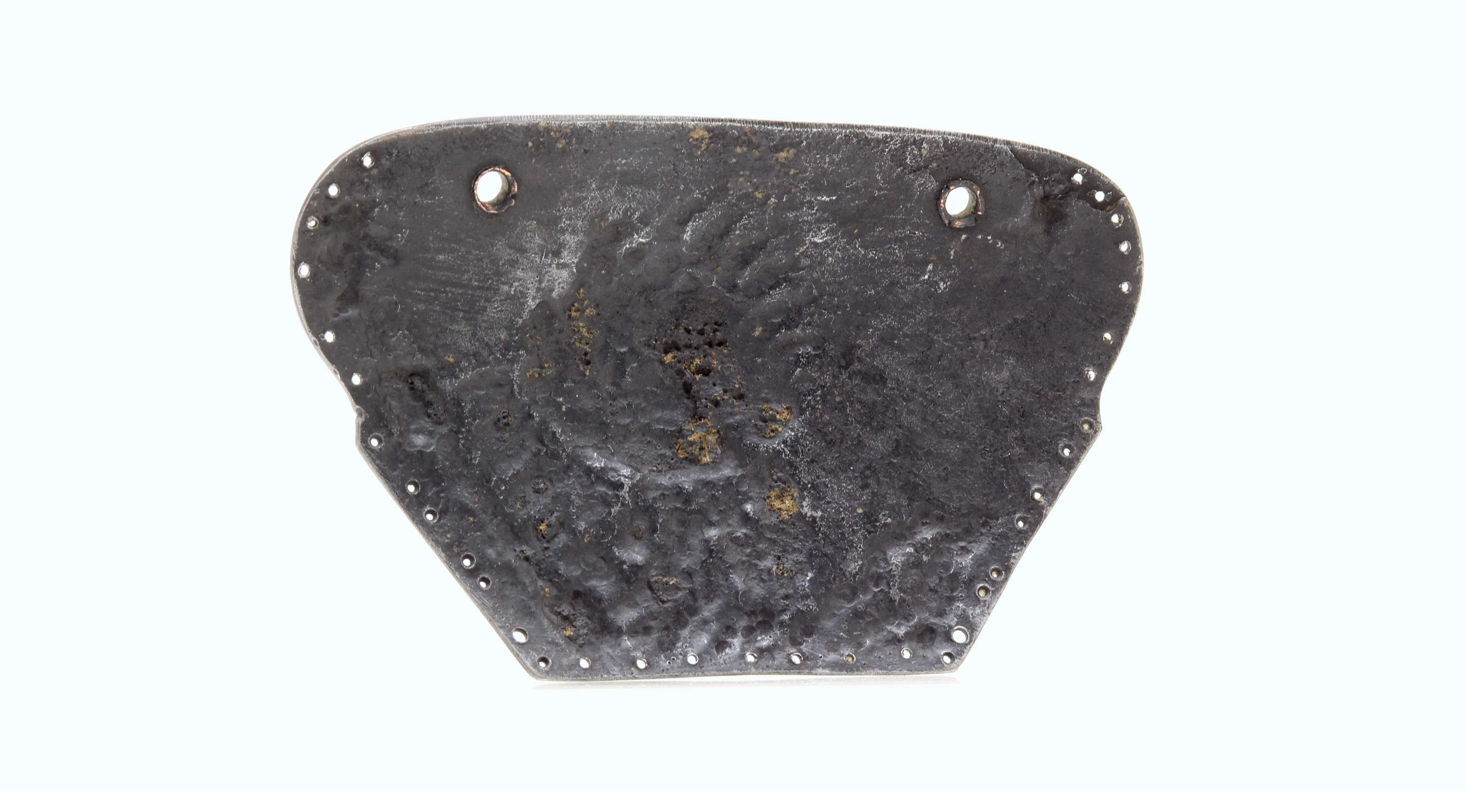 Japanese uchidashi armor plate