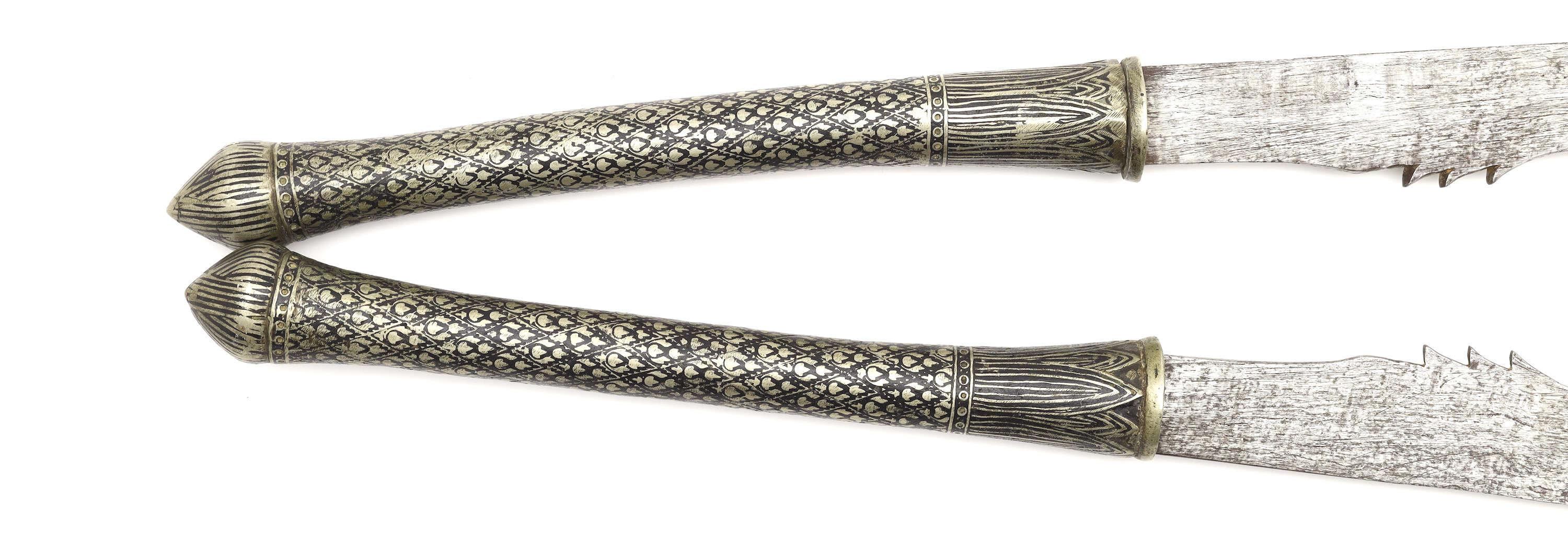 Northern Thai double swords