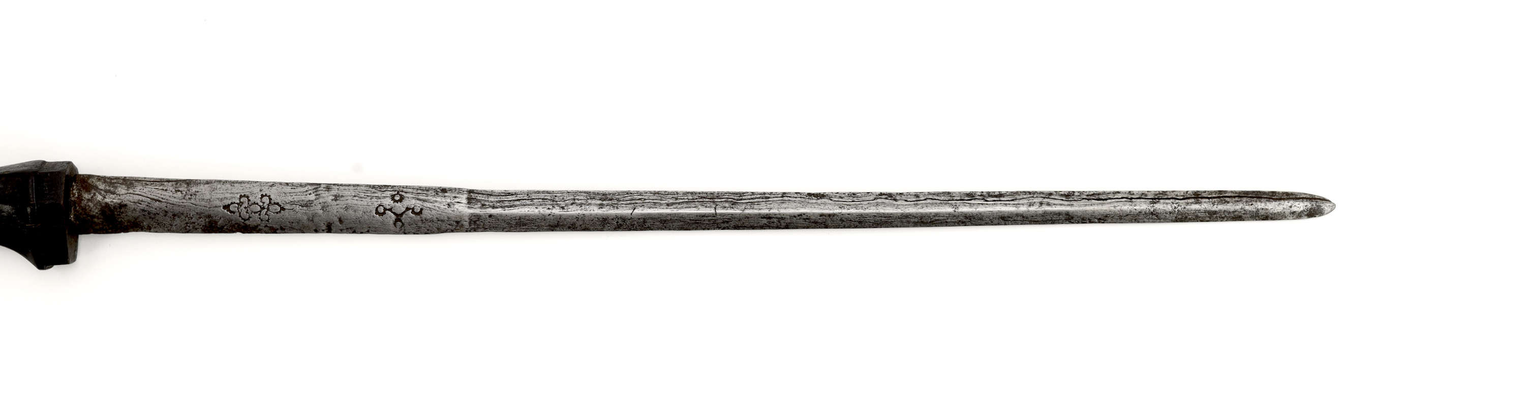  Old Javanese dagger with stiletto blade