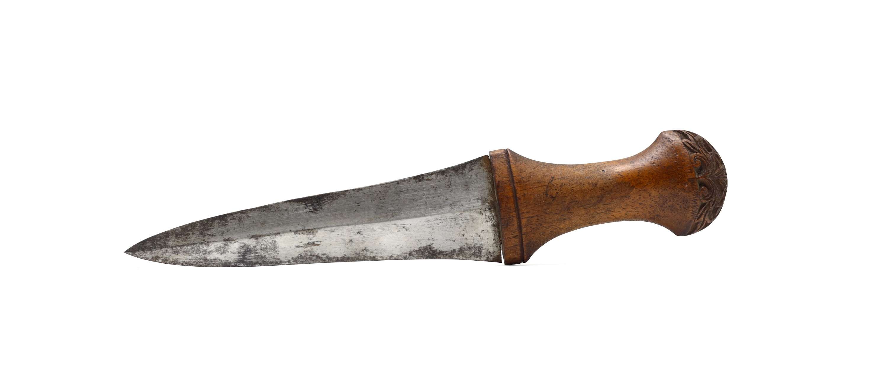 Rare beladau lebar dagger from southern Kalimantan
