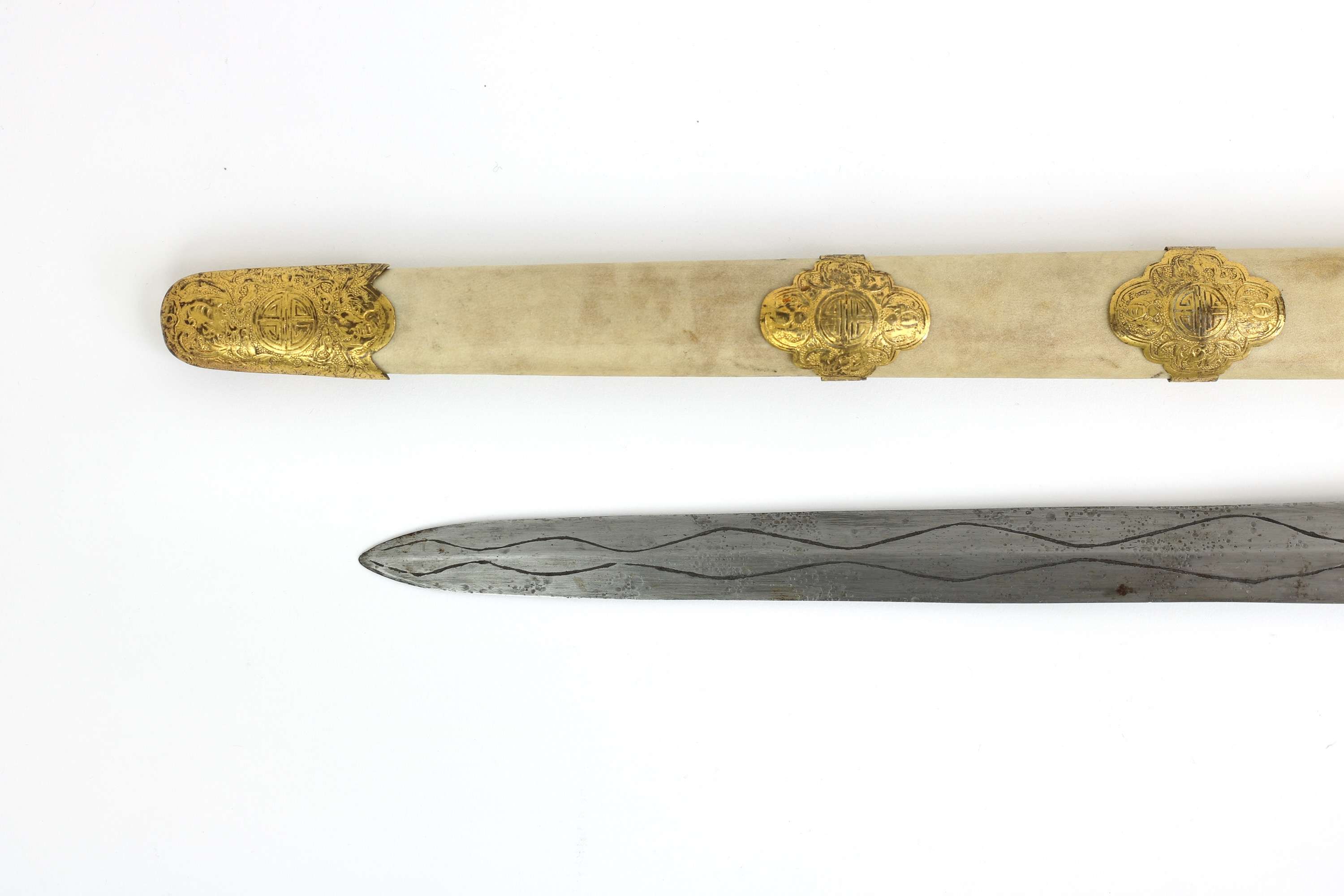 Fine gilt Chinese sword duanjian