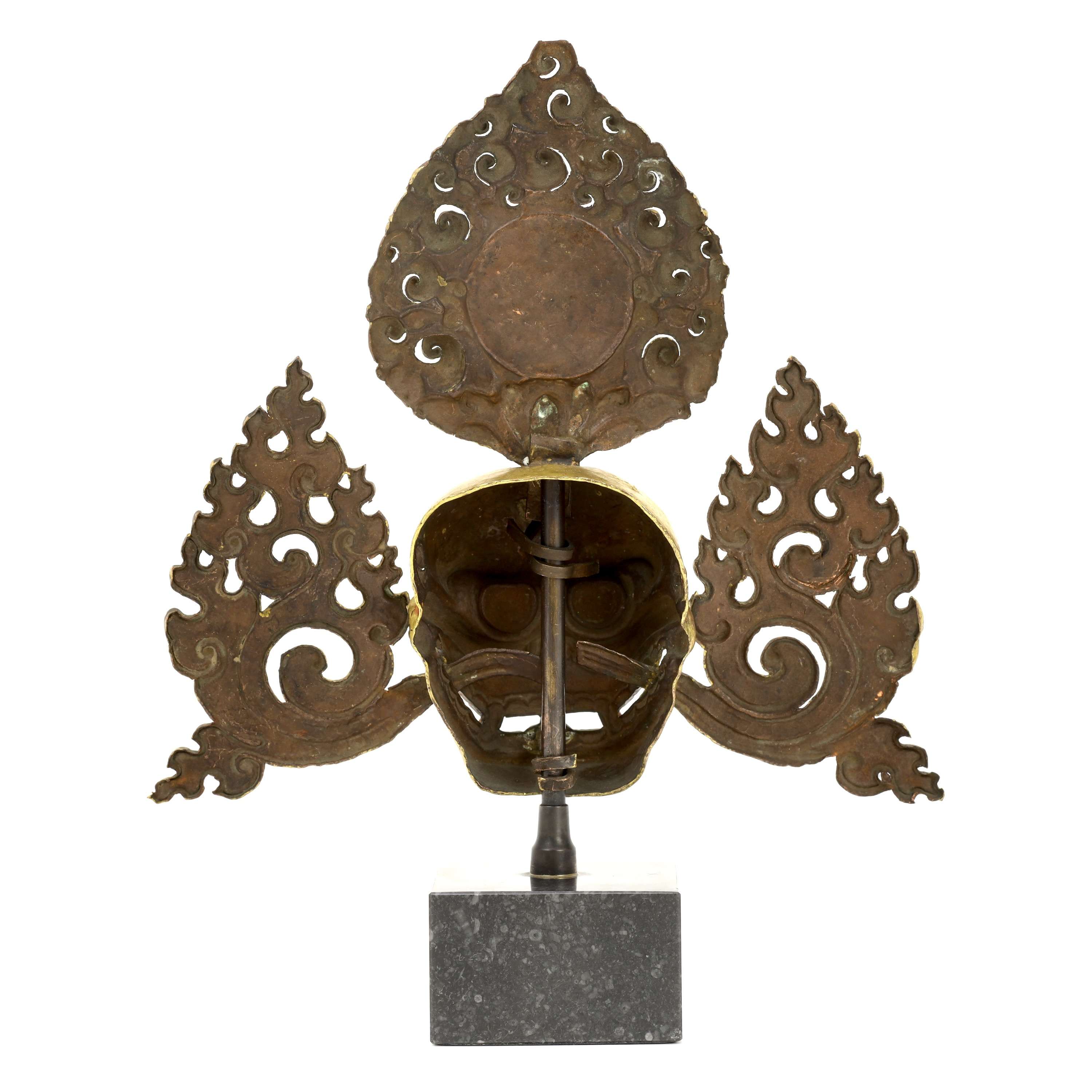 tibetan-buddhist-oracle-hat-ornament