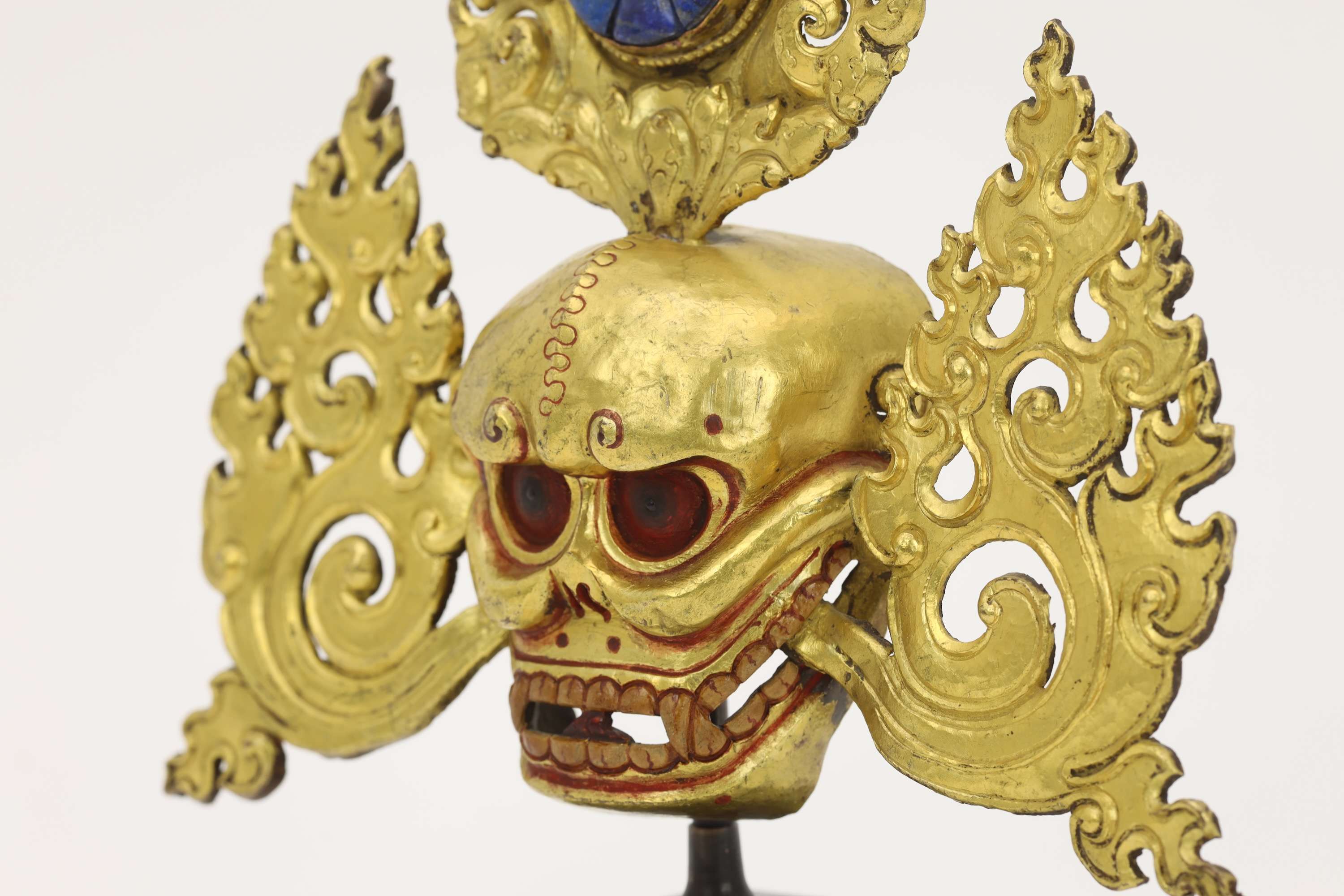 tibetan-buddhist-oracle-hat-ornament