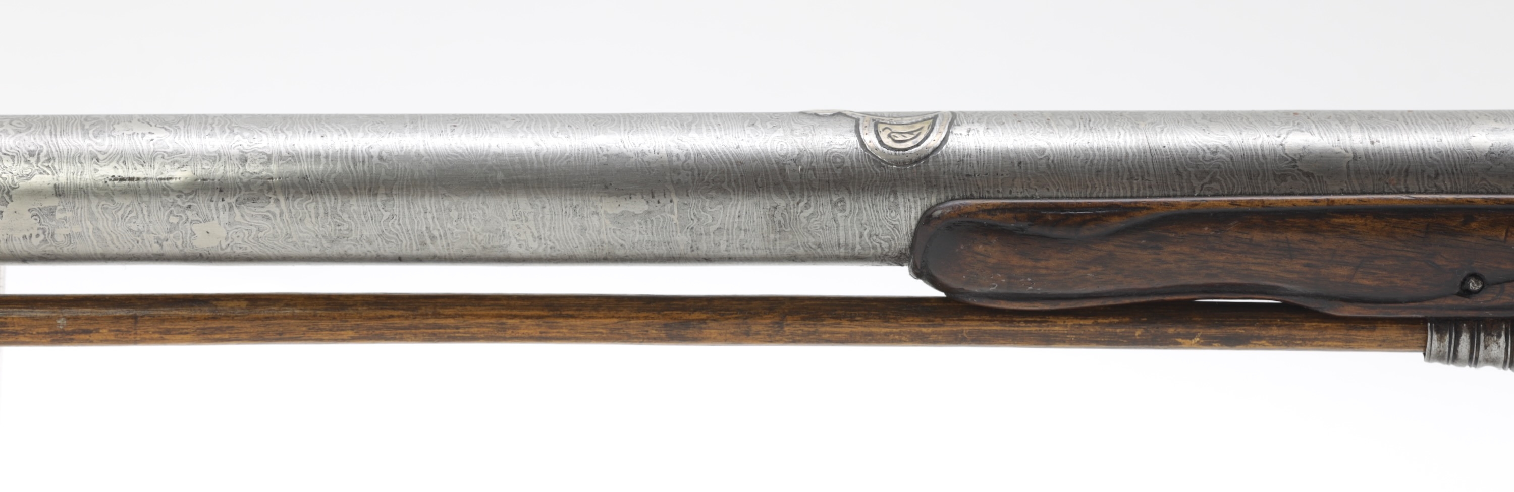 German hunting flintlock with captured Ottoman Turkenbeute barrel