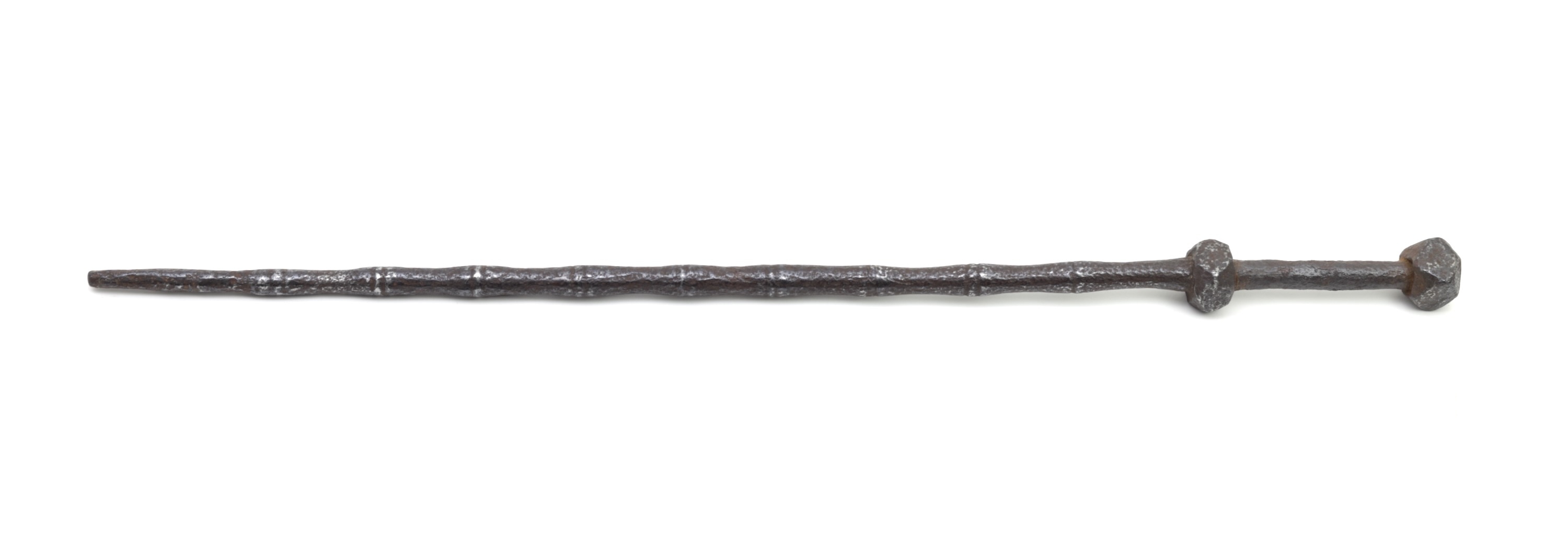 Chinese tiebian mace bamboo sectioned sword breaker