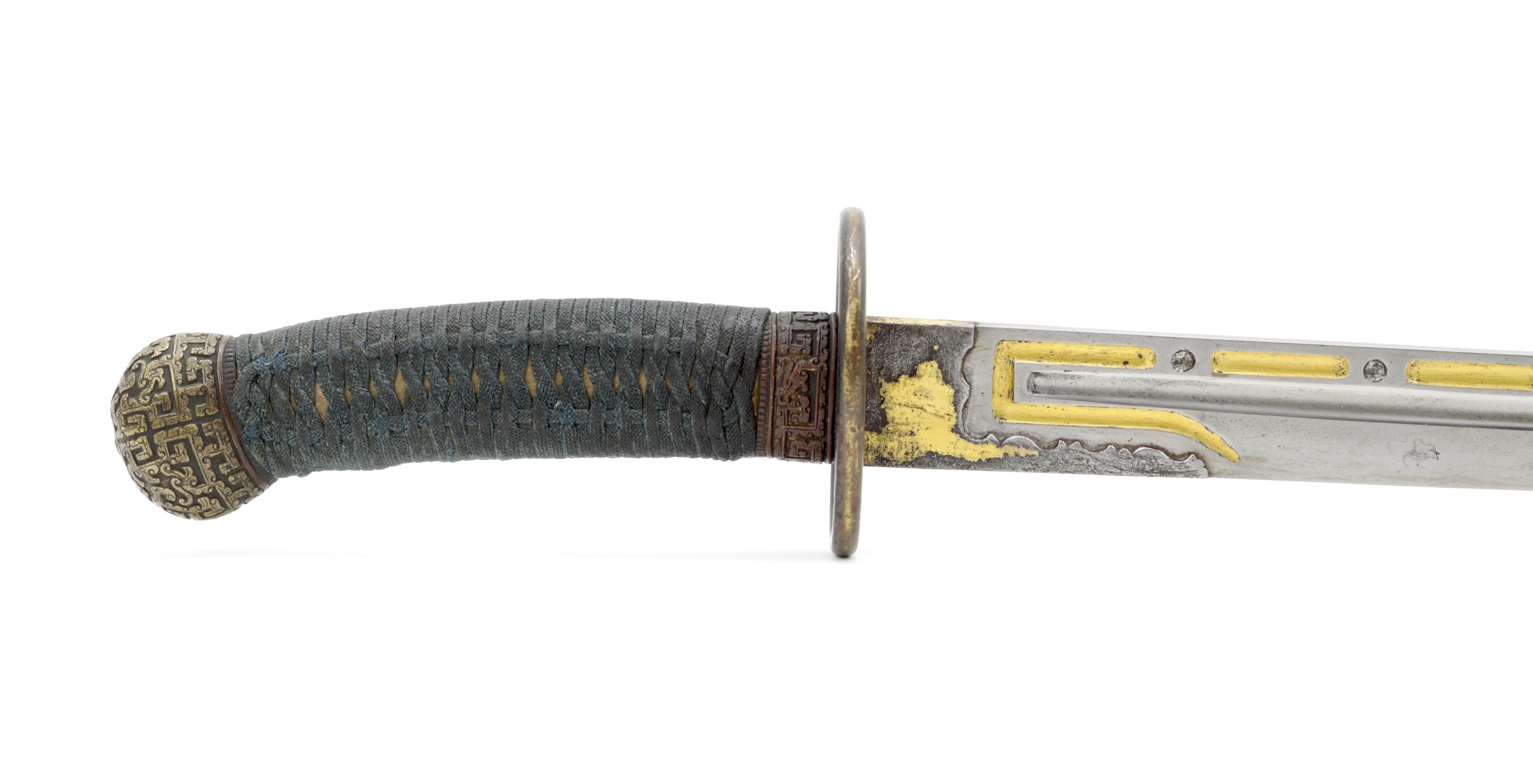 18th century peidao with gold grooves