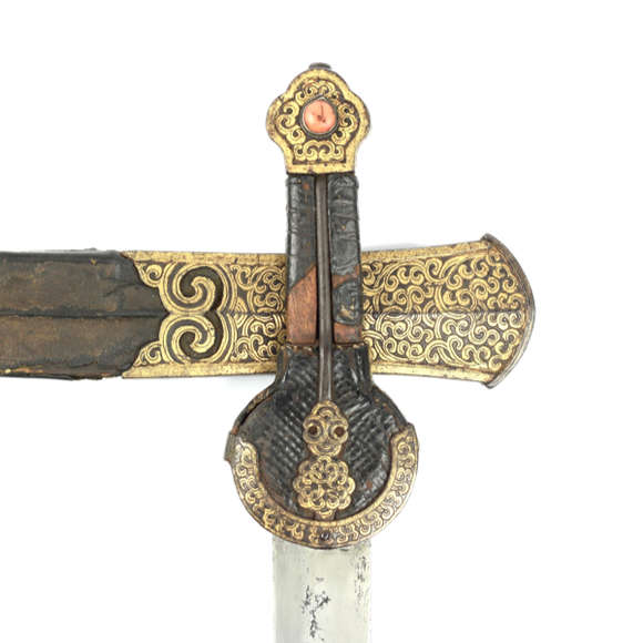 A rare Jinchuan sword logo