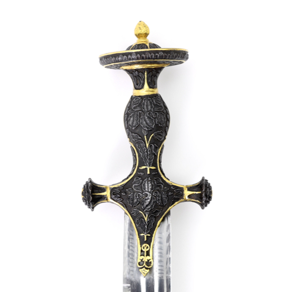 Indian talwar with 1693 dated blade logo
