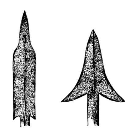Bedor or pana arrow