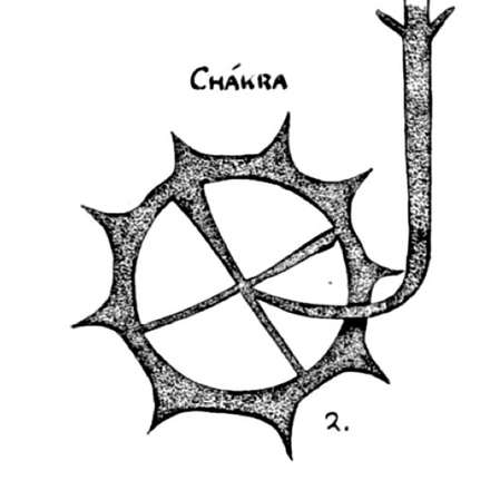 Javanese chakra arrow logo